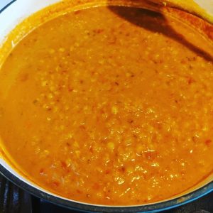 red lentil dahl