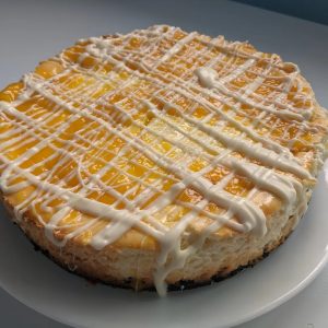 White Chocolate Mango Cheesecake